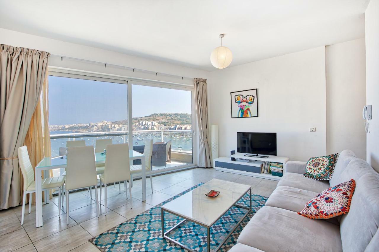 Hv12 - Sea Front Penthouse Apartament St. Paul's Bay